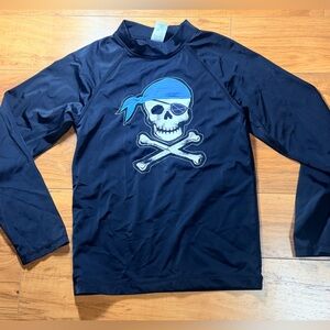 Gymboree Black Pirate Skull Shirt